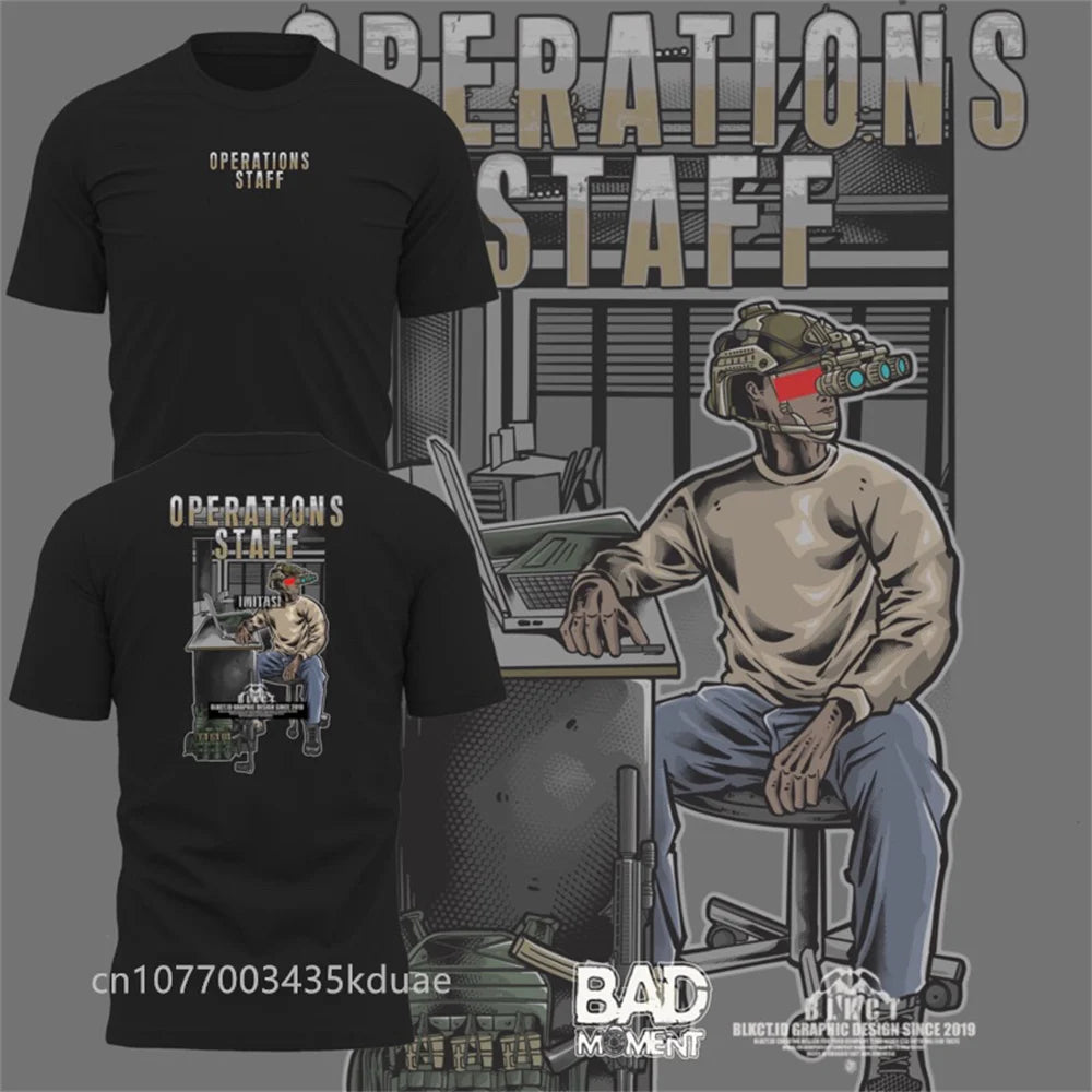 O-Neck Short Sleeve Tactical Shirt