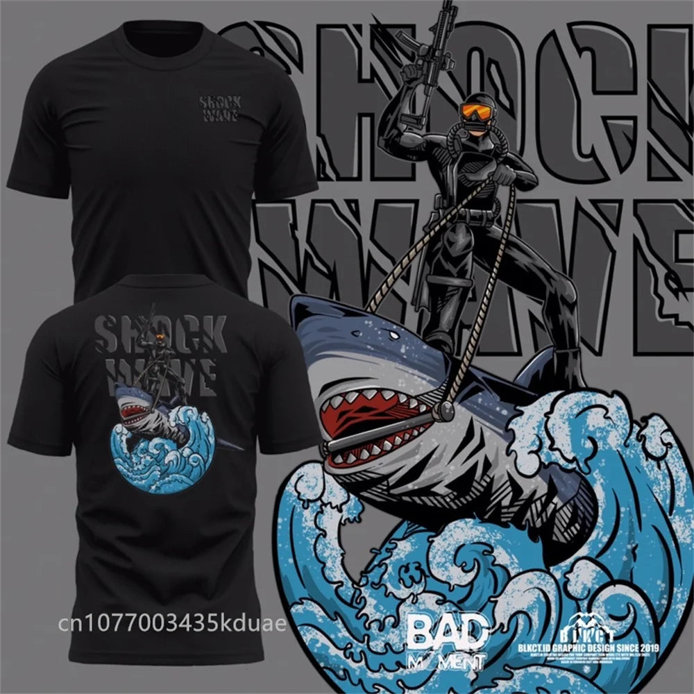 O-Neck Short Sleeve Tactical Shirt